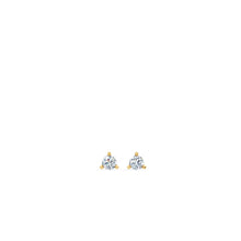 Load image into Gallery viewer, Lab Grown Diamond Three Prong Studs .25-6.00 Total Carat Weight
