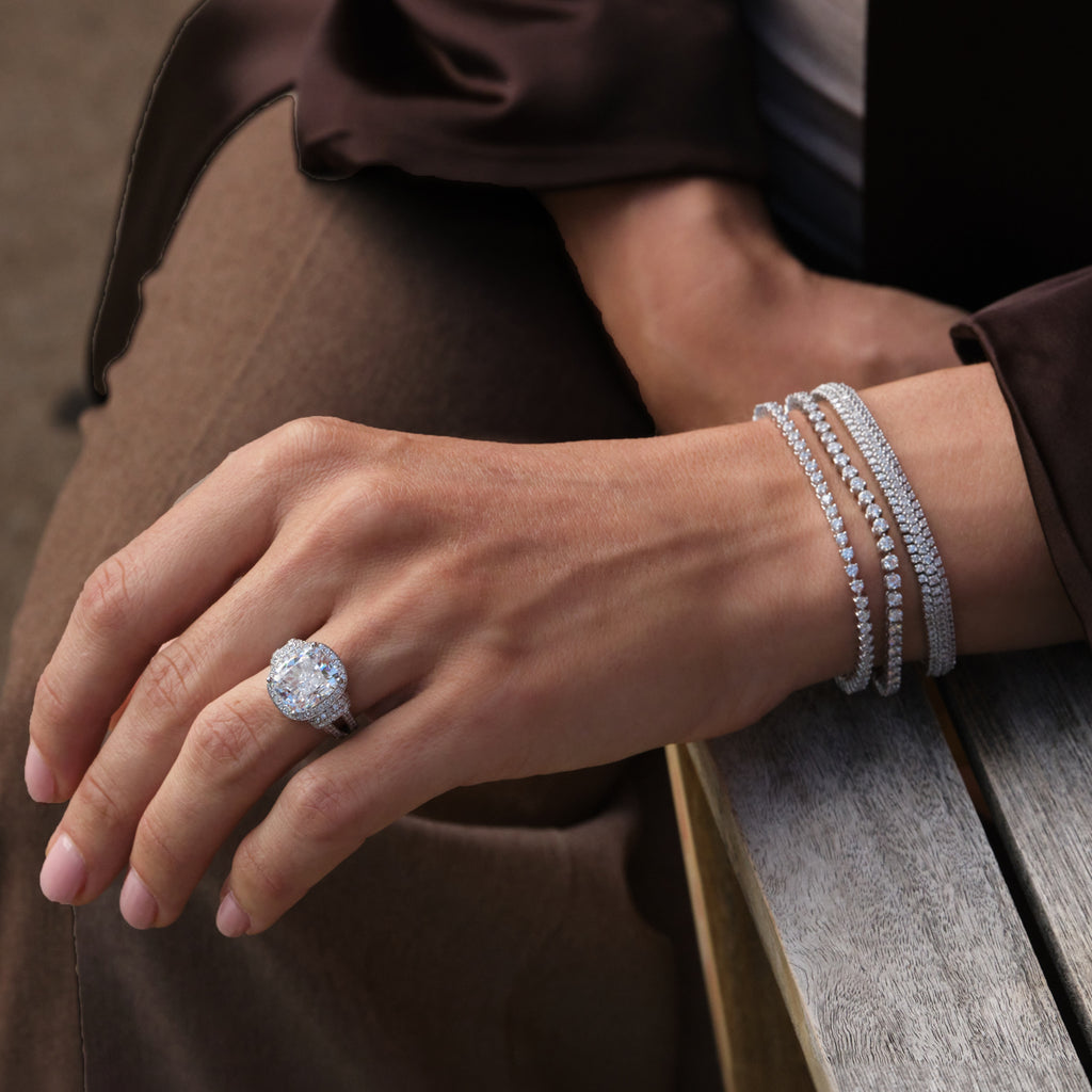 Monaco Carat Diamond Tennis Bracelet – John Atencio