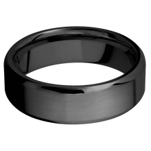 Load image into Gallery viewer, Zirconium + Bead , Polish Finish

