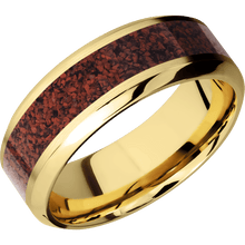 Load image into Gallery viewer, 18K Yellow Gold + Satin , Polish Finish
