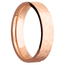 Load image into Gallery viewer, 14K Rose Gold + Hammer Finish

