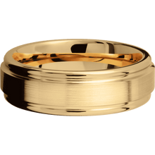 Load image into Gallery viewer, 14K Yellow Gold + Satin , Polish Finish
