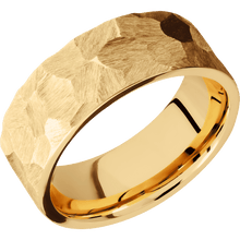 Load image into Gallery viewer, 14K Yellow Gold + Rock Finish
