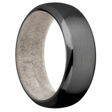 Load image into Gallery viewer, Zirconium + Satin , Polish Finish + Antler
