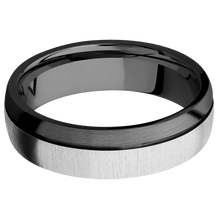Load image into Gallery viewer, Zirconium + Crosssatinsilver , Satin Finish
