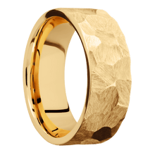Load image into Gallery viewer, 14K Yellow Gold + Rock Finish
