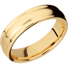 Load image into Gallery viewer, 14K Yellow Gold + Satin , Polish Finish
