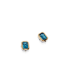 Load image into Gallery viewer, Sahara Petite Gemstone Stud Earrings
