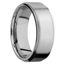 Load image into Gallery viewer, 14K White Gold + Satin , Satin Finish
