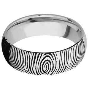 14K White Gold + Polish Finish