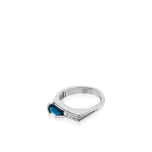 Load image into Gallery viewer, Venture Petite Gemstone Ring with Diamonds
