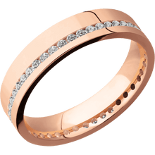 Load image into Gallery viewer, 14K Rose Gold + Polish Finish
