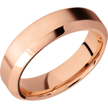 Load image into Gallery viewer, 14K Rose Gold + Satin , Polish Finish
