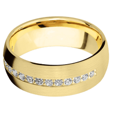 Load image into Gallery viewer, 14K Yellow Gold + Satin Finish
