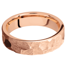 Load image into Gallery viewer, 14K Rose Gold + Rock Finish
