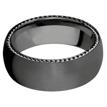 Load image into Gallery viewer, Zirconium + Bead Finish
