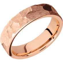 Load image into Gallery viewer, 14K Rose Gold + Rock Finish
