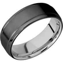 Load image into Gallery viewer, Zirconium + Anglesatin , Polish Finish + Palladium Silver
