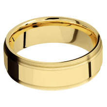 Load image into Gallery viewer, 14K Yellow Gold + Polish , Satin Finish
