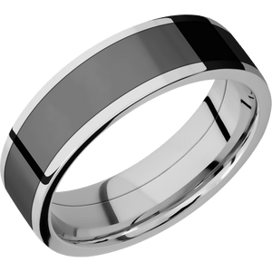 14K White Gold + Polish Finish