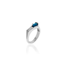 Load image into Gallery viewer, Venture Petite Gemstone Ring with Diamonds
