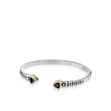 Load image into Gallery viewer, Arrivo Petite Trillion Flexible Cuff Bracelet
