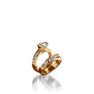 Delicia Yellow Gold Engagement Ring