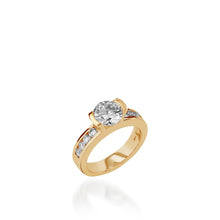 Load image into Gallery viewer, Delicia Yellow Gold Engagement Ring
