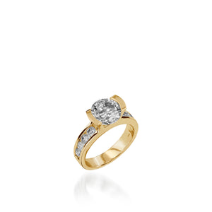 Delicia Yellow Gold Engagement Ring