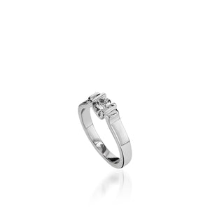 Unity Luminaire Quarter Carat Lab Diamond Ring