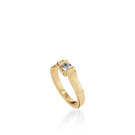 Unity Luminaire Quarter Carat Lab Diamond Ring