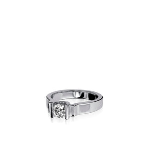 Unity Luminaire Half Carat Lab Diamond Ring