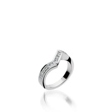 Load image into Gallery viewer, Intrigue Diamond Wedding Band
