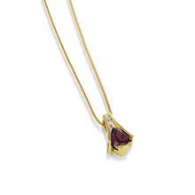 Load image into Gallery viewer, Venture Gemstone Pendant Necklace with Diamonds

