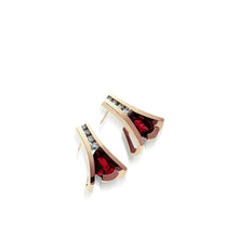 Load image into Gallery viewer, Venture Gemstone Earrings with Diamonds
