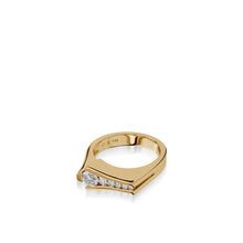 Load image into Gallery viewer, Yellow Gold Venture Diamond Ring
