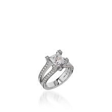 Load image into Gallery viewer, Diva White Gold Engagement Ring
