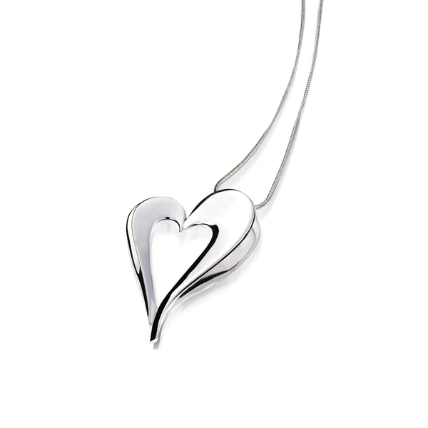 ★Hei★ sv925 heart Y drop necklace HE24SMNSW749XXFR Amazon.com: Two-Tone Triple Heart Diamond Pendant Necklace