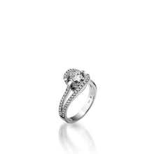 Load image into Gallery viewer, Bellissima Pave Diamond White Gold Engagement Ring
