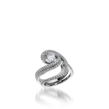 Load image into Gallery viewer, 18 karat White Gold Royale Diamond Engagement Ring
