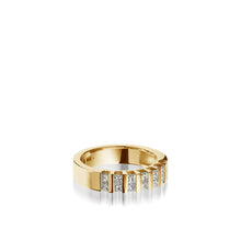 Load image into Gallery viewer, Women&#39;s 14 karat Yellow gold Devotion Anniversary Ring
