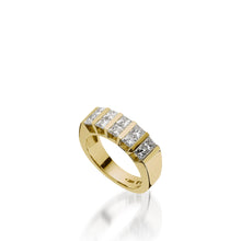 Load image into Gallery viewer, Women&#39;s 14 karat White Gold Devotion Large Diamond Ring
