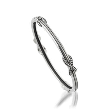 Load image into Gallery viewer, Women&#39;s Sterling Silver Antigua Curve Bangle Bracelet
