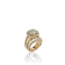 Load image into Gallery viewer, Cashmere Yellow Gold Engagement Ring
