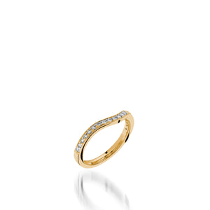 Cashmere Yellow Gold Engagement Ring