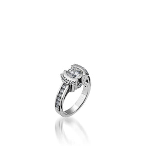 Women's White Gold Stella Diamond Engagement Ring