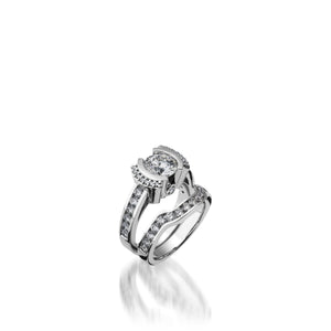 Women's White Gold Stella Diamond Engagement Ring