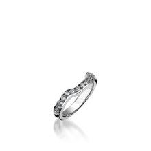 Load image into Gallery viewer, Women&#39;s White Gold Stella Diamond Engagement Ring
