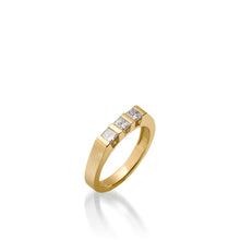 Load image into Gallery viewer, Devotion Three-Stone Diamond Ring
