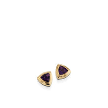 Load image into Gallery viewer, Arrivo Trillion Stud Earrings
